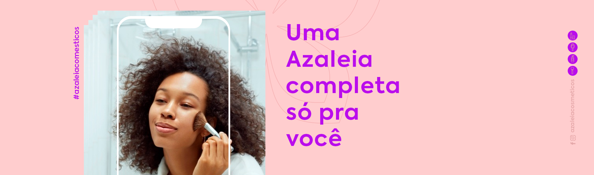 UMA AZALEIA COMPLETA SÓ PRA VOCÊ